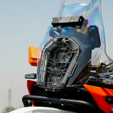 Moto Torque Spider Headlight Guard for KTM 390 Adventure / Adventure X 2025 – Rugged MS Front Lamp Protection